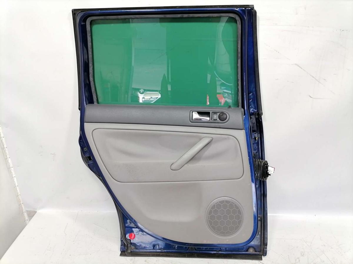 VW Passat 3BG original Tür hinten links LD5Q Shadowblue Variant BJ04